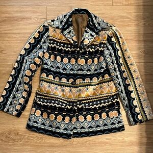 Vintage 60s or 70s Trego’s Westwear tapestry jacket